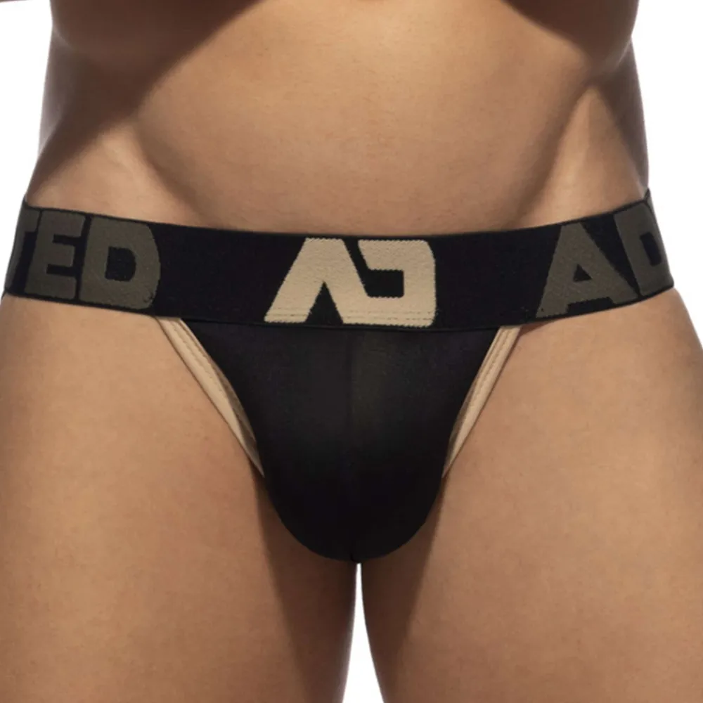 Addicted Jockstraps|Sous-Vêtements Push Up-Jock Strap Naked Feeling Push Up Noir