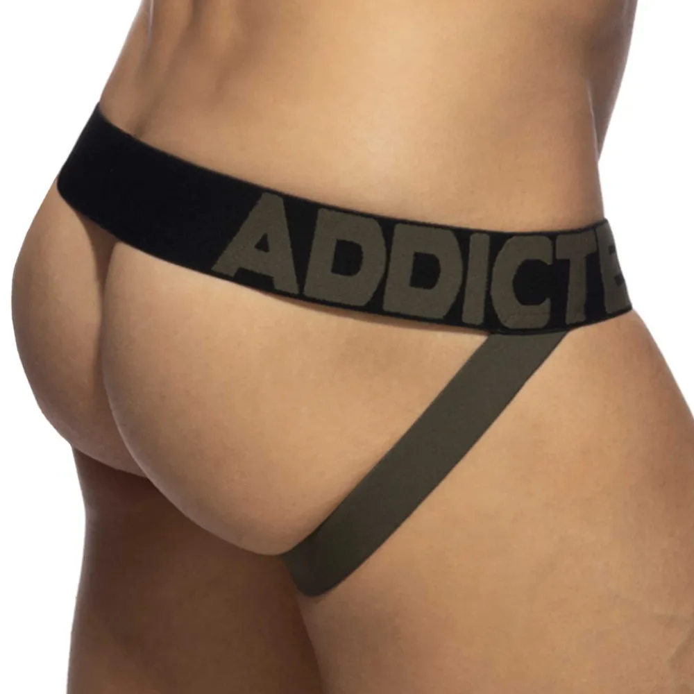 Addicted Jockstraps|Sous-Vêtements Push Up-Jock Strap Naked Feeling Push Up Noir