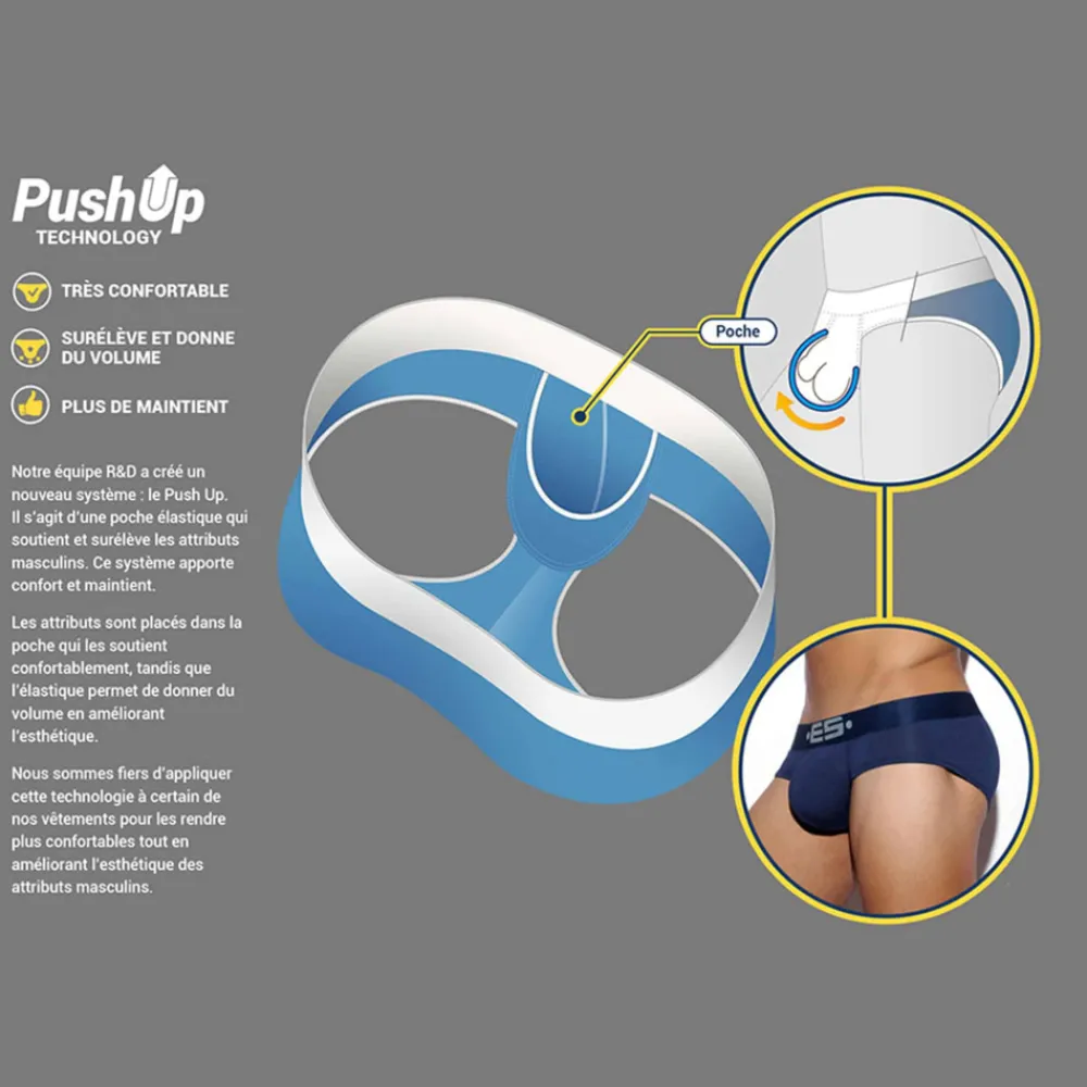 Addicted Jockstraps|Sous-Vêtements Push Up-Jock Strap Naked Feeling Push Up Beige
