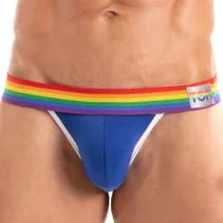 TOF Paris Jockstraps-Jock Strap Pride Bleu Roi