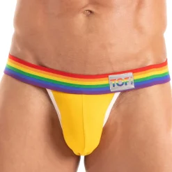 TOF Paris Jockstraps-Jock Strap Pride Jaune