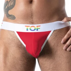 TOF Paris Jockstraps-Jock Strap Pride Joyful Rouge
