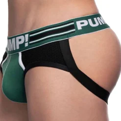 Pump! Jockstraps-Jock Strap Sportboy Boost Vert - Noir