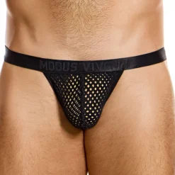 Modus Vivendi Jockstraps-Jock Strap Through Mesh Noir