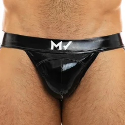 Modus Vivendi Jockstraps-Jock Strap Viral Vinyle Noir