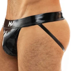Modus Vivendi Jockstraps-Jock Strap Viral Vinyle Noir