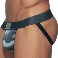 Addicted Jockstraps-Jock Strap Washed Camo Gris