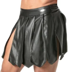TOF Paris Tenues Sexy-Jupe Gladiateur Kinky Noire