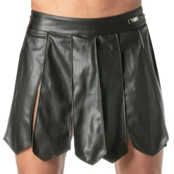 TOF Paris Tenues Sexy-Jupe Gladiateur Kinky Noire