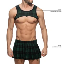 AD Fetish Tenues Sexy-Jupe Laddie Ring Vert
