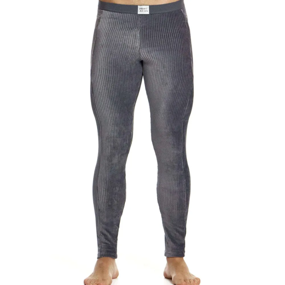 Modus Vivendi Caleçons Longs-Legging Corduroy Gris