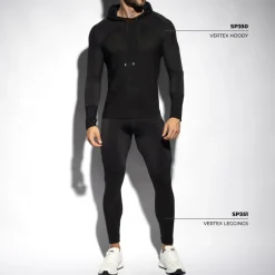 ES Collection Leggings De Sport-Legging Vertex Noir