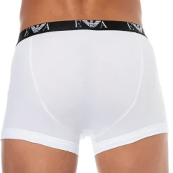 Emporio Armani Boxers-Lot de 3 Boxers Bold Monogram Coton Blancs