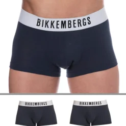 Bikkembergs Boxers-Lot de 2 Boxers Coton Bleu Marine