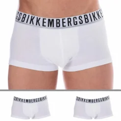 Bikkembergs Boxers-Lot de 2 Boxers Essential Coton Blancs