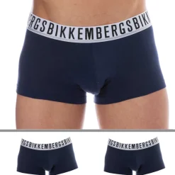 Bikkembergs Boxers-Lot de 2 Boxers Essential Coton Bleu Marine