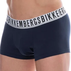Bikkembergs Boxers-Lot de 2 Boxers Essential Coton Bleu Marine