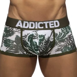 Addicted Shortys|Boxers-Lot de 2 Boxers Mesh Tropicana Bleu - Kaki