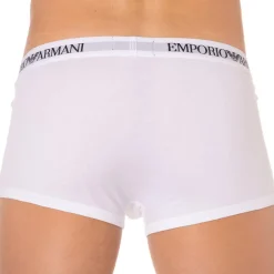 Emporio Armani Boxers-Lot de 3 Boxers Pure Cotton Blancs