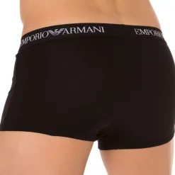 Emporio Armani Boxers-Lot de 3 Boxers Pure Cotton Noirs