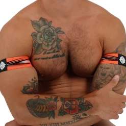 Breedwell Accessoires Sexy-Lot de 2 Brassards Circuit Breaker Orange Fluo