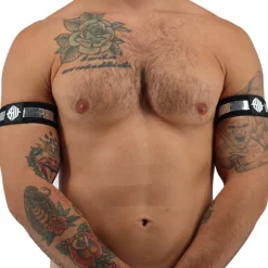 Breedwell Accessoires Sexy-Lot de 2 Brassards Illuminator Argent