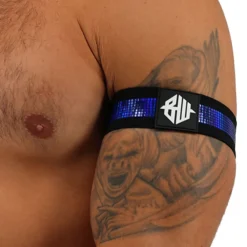 Breedwell Accessoires Sexy-Lot de 2 Brassards Illuminator Bleus
