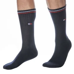 Tommy Hilfiger Chaussettes-Lot de 2 Paires de Chaussettes Sport Iconic Bleu Marine