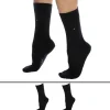 Tommy Hilfiger Chaussettes-Lot de 2 Paires de Chaussettes Classiques Coton Bleu Marine