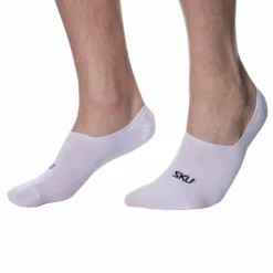 SKU Chaussettes-Lot de 3 Paires de Chaussettes Invisibles Blanches