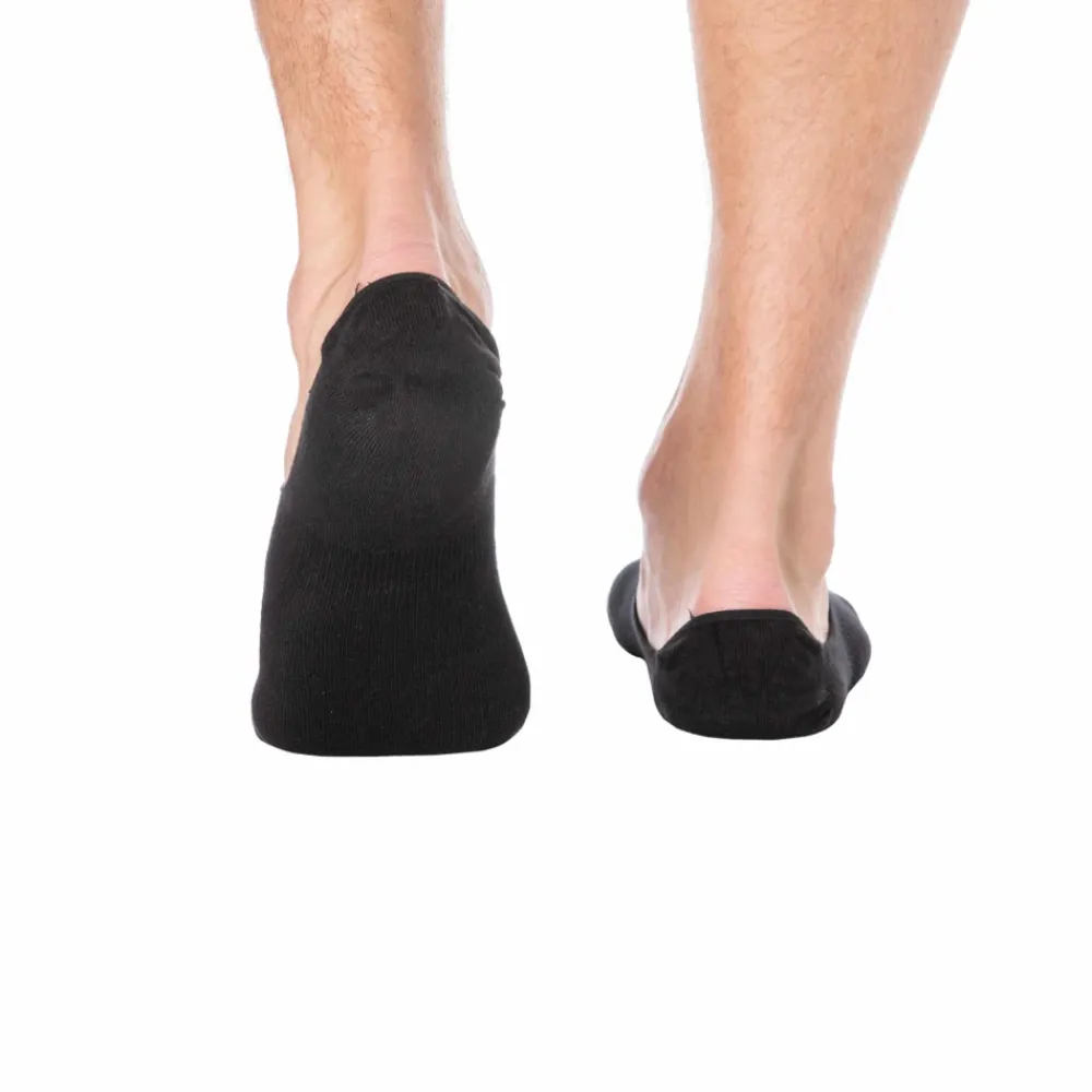 Emporio Armani Chaussettes-Lot de 3 Paires de Chaussettes Invisibles Casual Cotton Noires