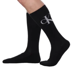 Calvin Klein Chaussettes-Lot de 2 Paires de Chaussettes Sport cK Noires