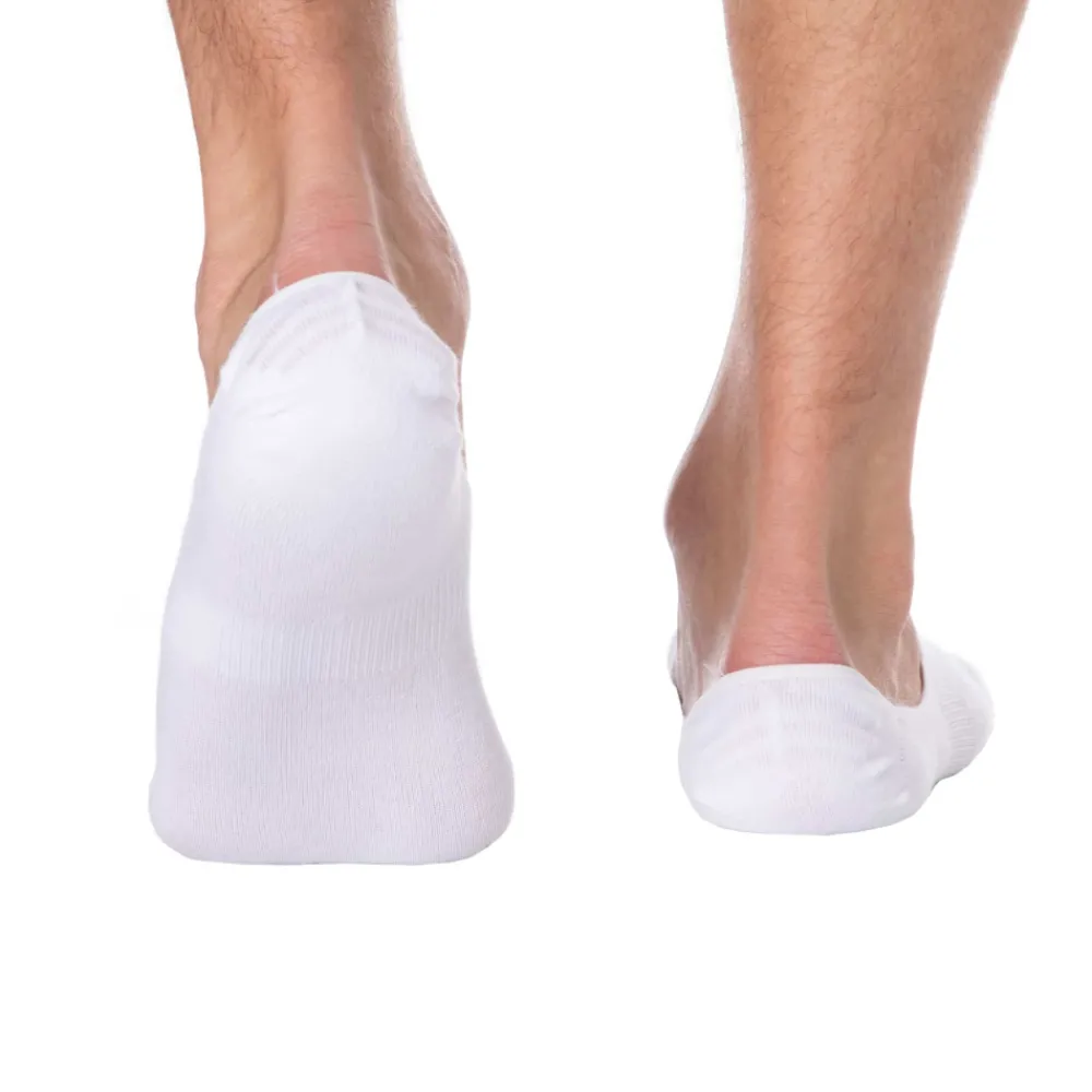 Emporio Armani Chaussettes-Lot de 3 Paires de Chaussettes Invisibles Casual Cotton Blanches