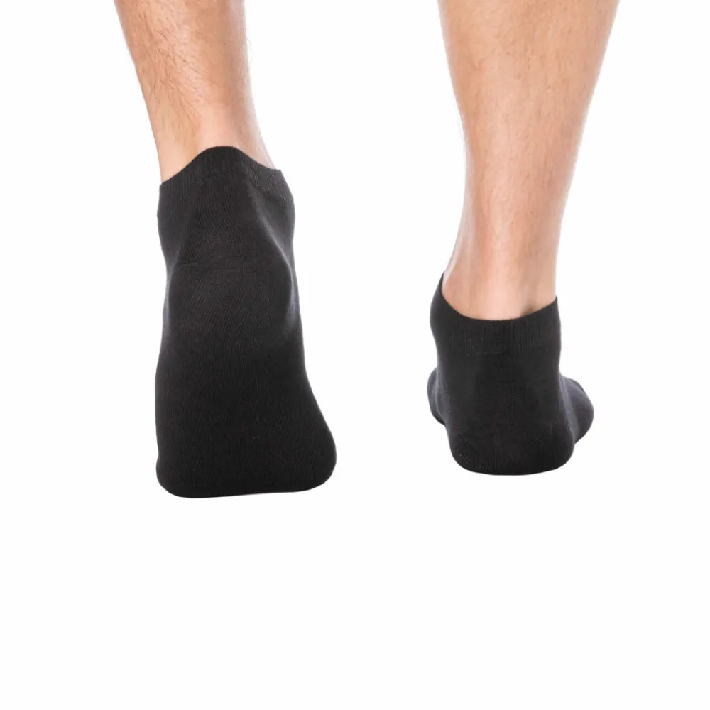 Emporio Armani Chaussettes-Lot de 3 Paires de Socquettes Casual Cotton Noires