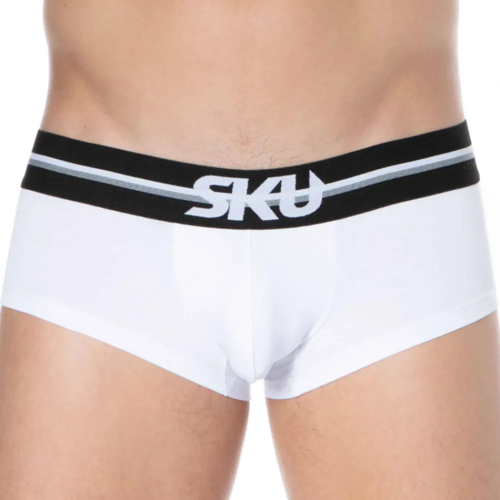 SKU Shortys|Boxers-Lot de 3 Shorties First Coton Blancs