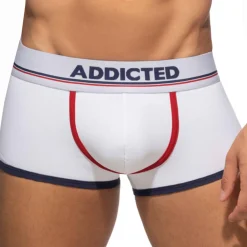 Addicted Shortys|Boxers-Lot de 3 Shortys Tommy Coton Bleu Marine - Blanc - Rouge