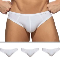 Addicted Mini Slips|Slips-Lot de 3 Slips Bikini Basic Blancs