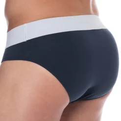 Bikkembergs Slips-Lot de 2 Slips Coton Bleu Marine