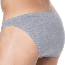 SKU Mini Slips|Slips-Lot de 3 Slips Mini Coton Gris