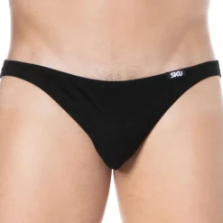 SKU Mini Slips|Slips-Lot de 3 Slips Mini Coton Noirs