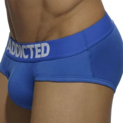 Addicted Slips-Lot de 3 Slips My Basic Blanc - Noir - Royal