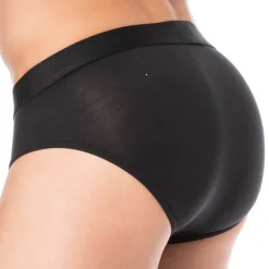 Emporio Armani Slips-Lot de 2 Slips Soft-Touch Bamboo Viscose Noirs