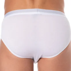 Emporio Armani Slips-Lot de 2 Slips Soft-Touch Bamboo Viscose Blancs