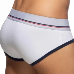 Addicted Slips-Lot de 3 Slips Tommy Coton Bleu Marine - Blanc - Rouge