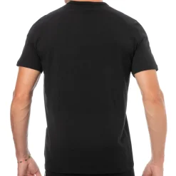 Emporio Armani T-Shirts-Lot de 2 T-Shirts Col Rond Core Logoband Noirs