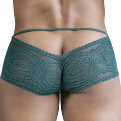 CandyMan Boxers Sexy-Mini Boxer Dentelle Vert