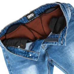 SKU Jeans Fesses Rondes|Fesses Rondes-Mini Short Jeans Original Super Push-Up Bleu Indigo