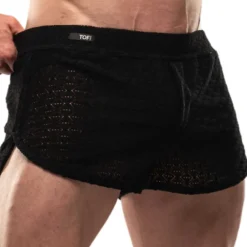 TOF Paris Shorts / Caleçons|Shorts-Mini Short Riviera Noir