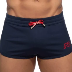Addicted Shorts-Mini Short Sport Swoosh Bleu Marine
