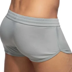 Addicted Shorts-Mini Short Sport Swoosh Gris